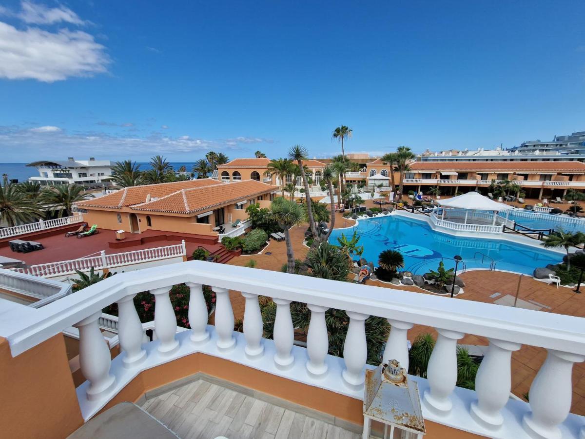 Exclusive Attic Las Vistas 3 With Breathtaking Sea View, Only 100 M To The Sea, Heated Pool, Aircon, Wifi Arona  Luaran gambar